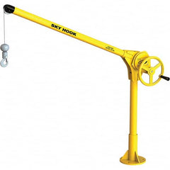 Sky Hook - 500 Lb Steel Lifting Hook Crane - Apex Tool & Supply