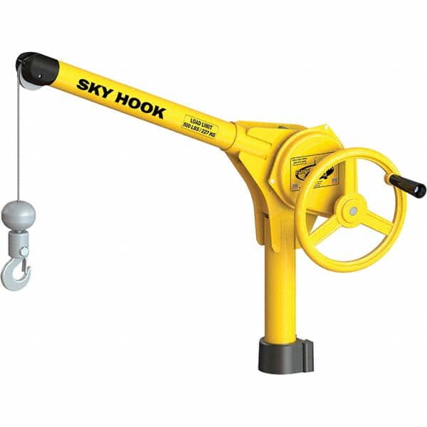 Sky Hook - 500 Lb Steel Lifting Hook Crane - Apex Tool & Supply