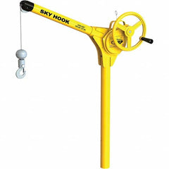 Sky Hook - 500 Lb Steel Lifting Hook Crane - Apex Tool & Supply