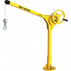 Sky Hook - 500 Lb Steel Lifting Hook Crane - Apex Tool & Supply