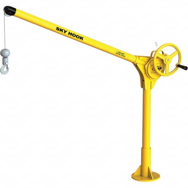 Sky Hook - 500 Lb Steel Lifting Hook Crane - Apex Tool & Supply