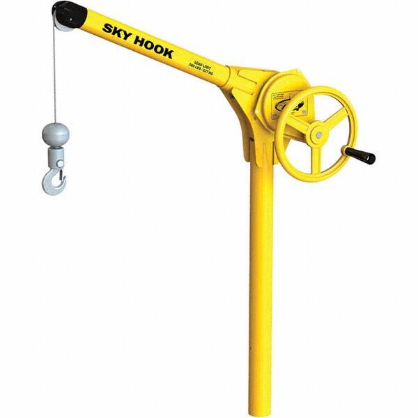 Sky Hook - 500 Lb Steel Lifting Hook Crane - Apex Tool & Supply
