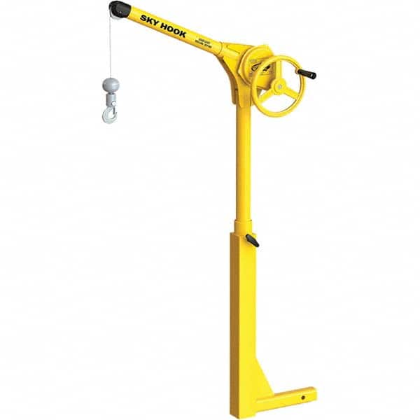 Sky Hook - 500 Lb Steel Lifting Hook Crane - Apex Tool & Supply