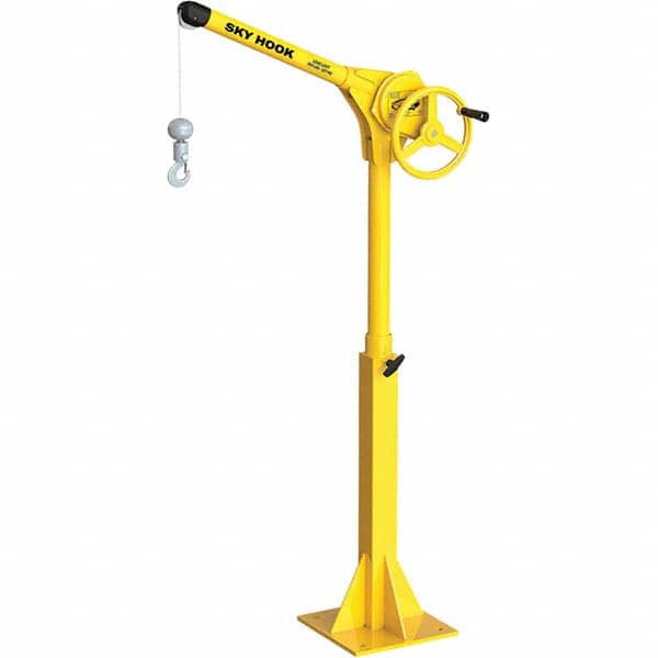 Sky Hook - 500 Lb Steel Lifting Hook Crane - Apex Tool & Supply