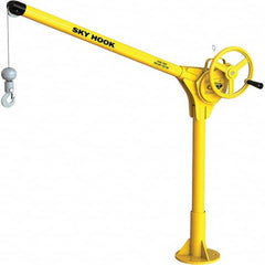 Sky Hook - 500 Lb Steel Lifting Hook Crane - Apex Tool & Supply