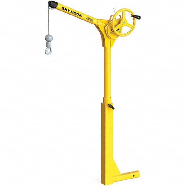 Sky Hook - 500 Lb Steel Lifting Hook Crane - Apex Tool & Supply