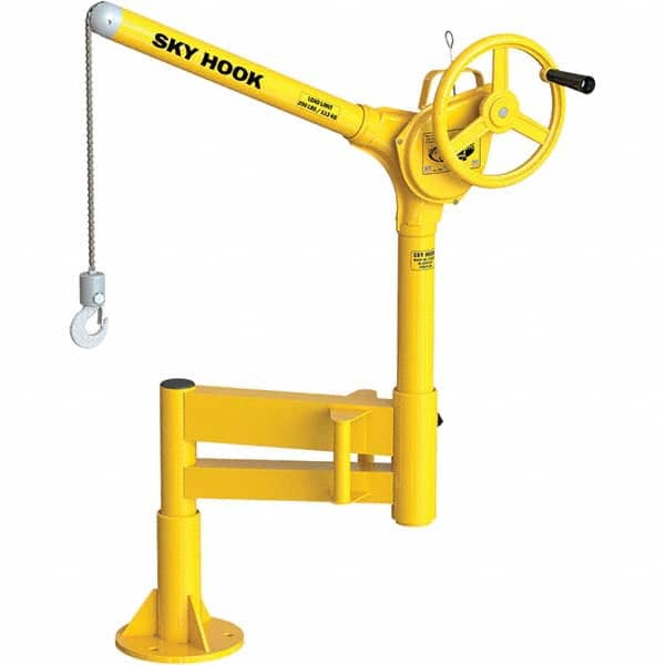 Sky Hook - 500 Lb Steel Lifting Hook Crane - Apex Tool & Supply