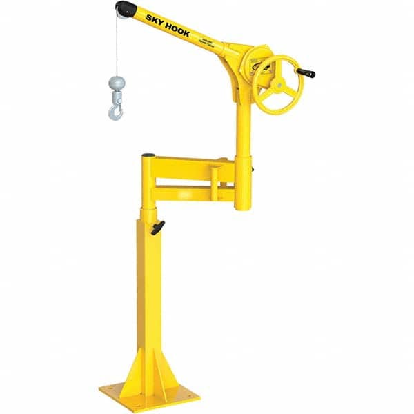 Sky Hook - 500 Lb Steel Lifting Hook Crane - Apex Tool & Supply
