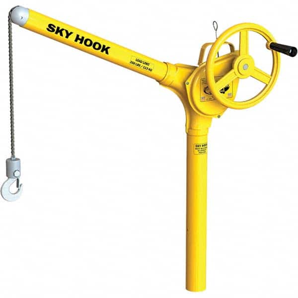Sky Hook - 250 Lb Steel Lifting Hook Crane - Apex Tool & Supply