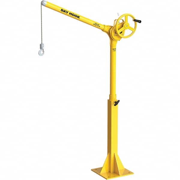 Sky Hook - 500 Lb Steel Lifting Hook Crane - Apex Tool & Supply