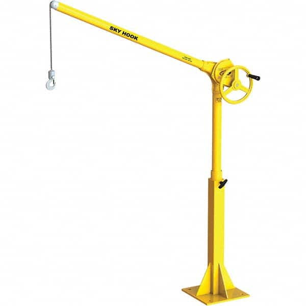 Sky Hook - 500 Lb Steel Lifting Hook Crane - Apex Tool & Supply