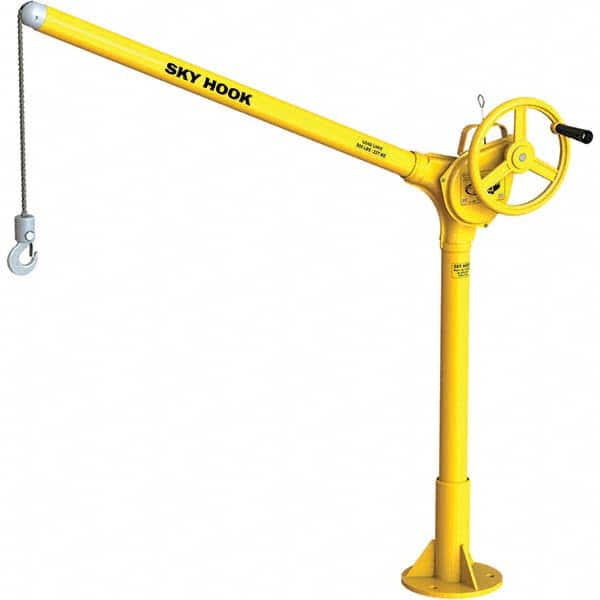 Sky Hook - 500 Lb Steel Lifting Hook Crane - Apex Tool & Supply