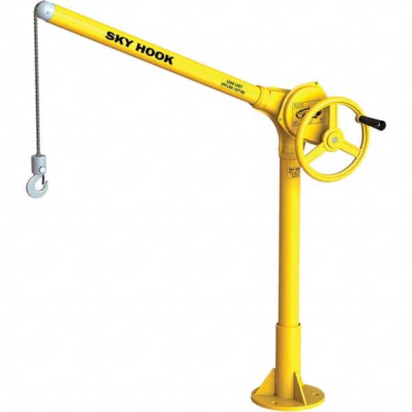Sky Hook - 500 Lb Steel Lifting Hook Crane - Apex Tool & Supply