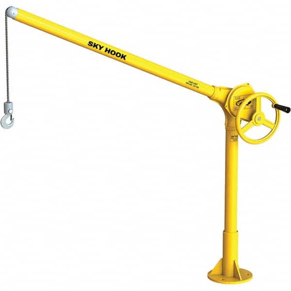 Sky Hook - 500 Lb Steel Lifting Hook Crane - Apex Tool & Supply