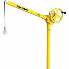Sky Hook - 500 Lb Steel Lifting Hook Crane - Apex Tool & Supply