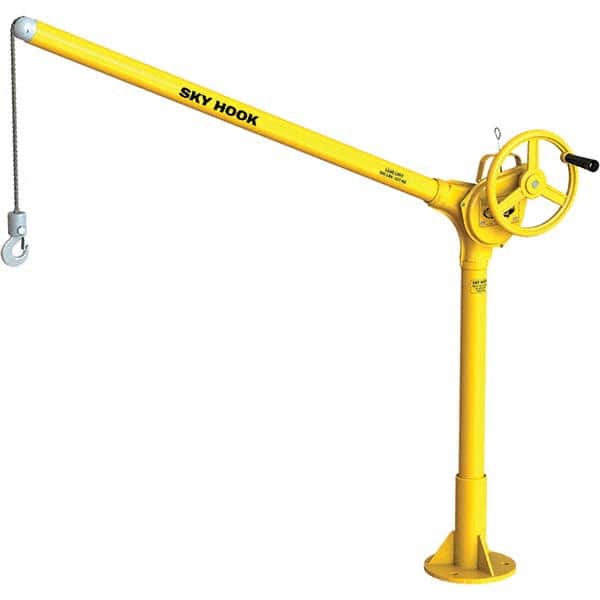 Sky Hook - 500 Lb Steel Lifting Hook Crane - Apex Tool & Supply