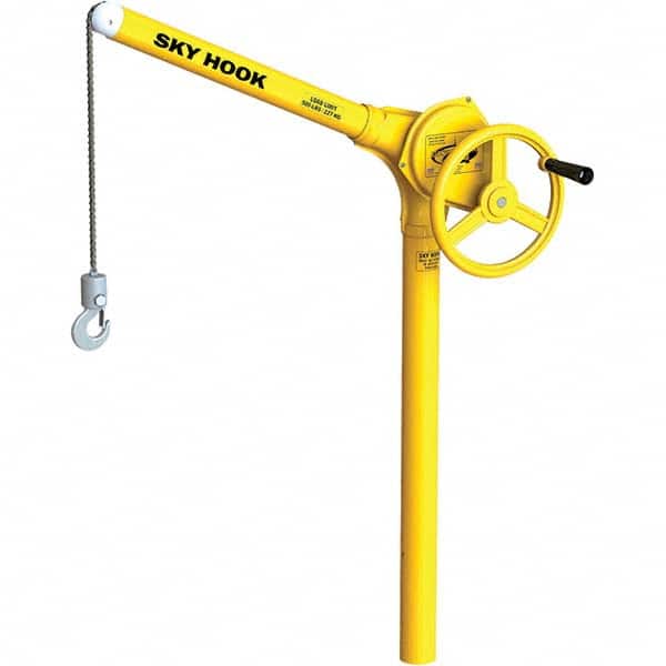Sky Hook - 500 Lb Steel Lifting Hook Crane - Apex Tool & Supply