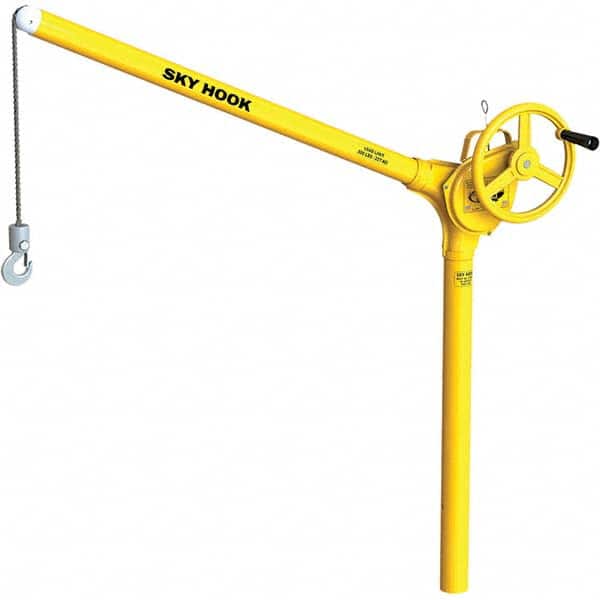 Sky Hook - 500 Lb Steel Lifting Hook Crane - Apex Tool & Supply