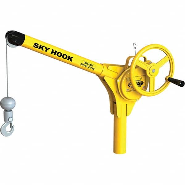 Sky Hook - 500 Lb Steel Lifting Hook Crane - Apex Tool & Supply