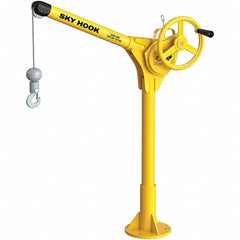 Sky Hook - 500 Lb Steel Lifting Hook Crane - Apex Tool & Supply