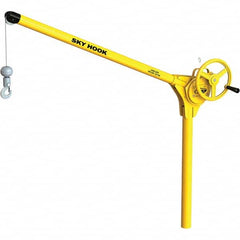 Sky Hook - 500 Lb Steel Lifting Hook Crane - Apex Tool & Supply