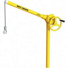 Sky Hook - 500 Lb Steel Lifting Hook Crane - Apex Tool & Supply