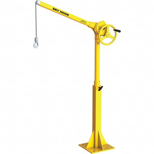 Sky Hook - 500 Lb Steel Lifting Hook Crane - Apex Tool & Supply
