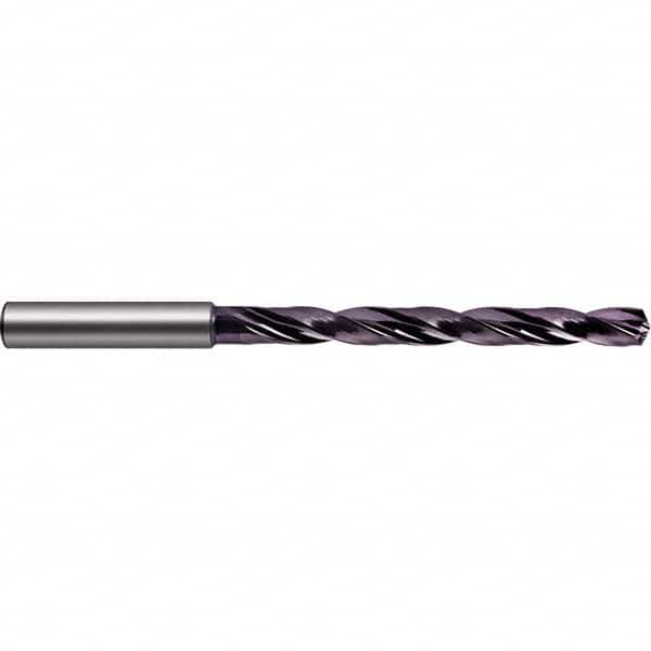 Guhring - 15.8mm 140° Spiral Flute Solid Carbide Taper Length Drill Bit - Apex Tool & Supply