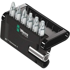 Wera - Screwdriver Bit Sets Type: Insert Bit Set Drive Size: 1/4 (Inch) - Apex Tool & Supply