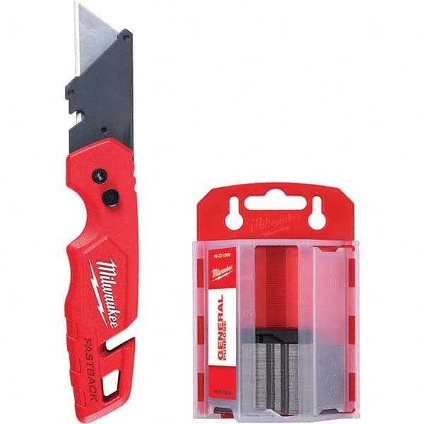 Milwaukee Tool - Utility Knives, Snap Blades & Box Cutters Type: Utility Knife Blade Type: Springback - Apex Tool & Supply