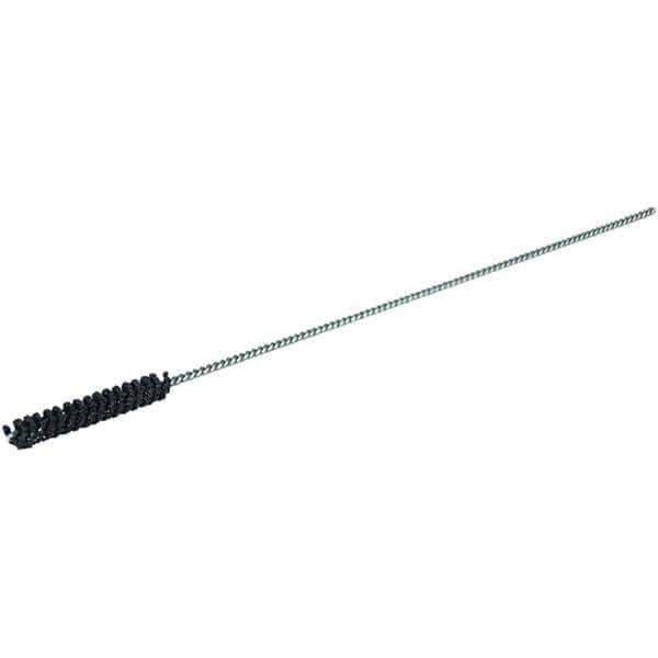 Weiler - 1/4" Bore Diam, 320 Grit, Silicon Carbide Flexible Hone - Apex Tool & Supply