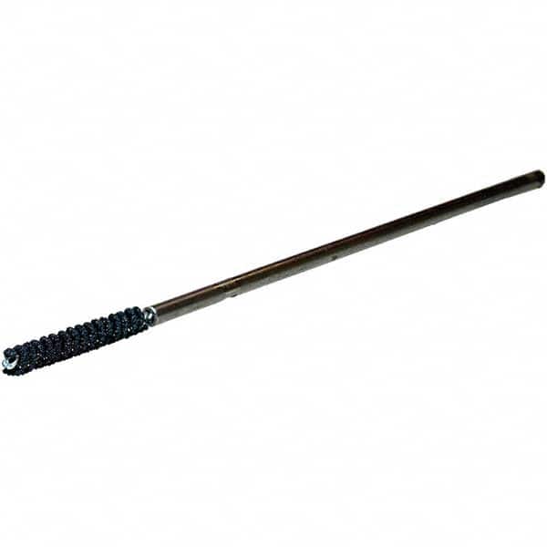 Weiler - 0.315" to 8mm Bore Diam, 320 Grit, Silicon Carbide Flexible Hone - Apex Tool & Supply