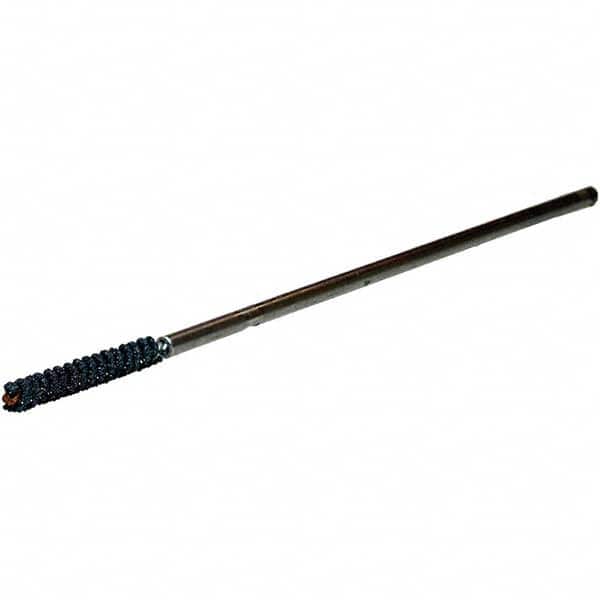 Weiler - 0.177" to 4.7mm Bore Diam, 240 Grit, Silicon Carbide Flexible Hone - Apex Tool & Supply