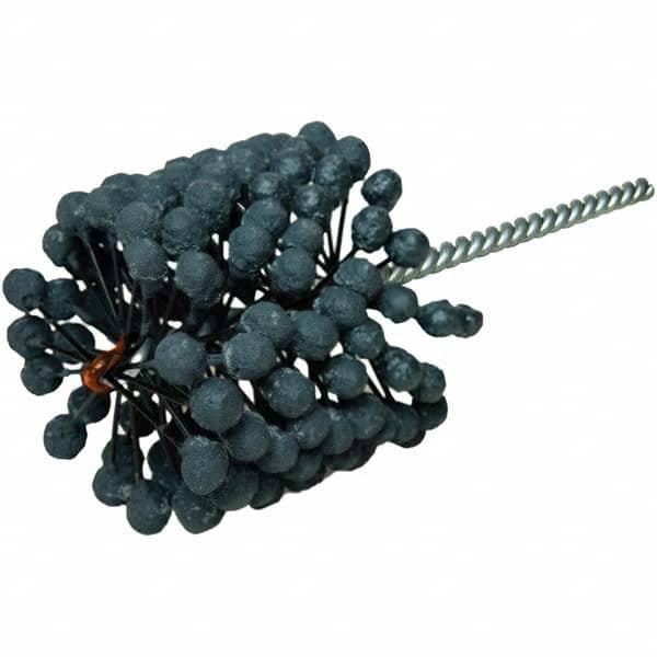 Weiler - 3" Bore Diam, 240 Grit, Silicon Carbide Flexible Hone - Apex Tool & Supply