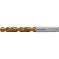 Jobber Length Drill Bit: 0.2087″ Dia, 140 °, Solid Carbide TiSiAlCrN, AlTiN Finish, 3.228″ OAL, Right Hand Cut, Straight-Cylindrical Shank, Series DC160-05-A0