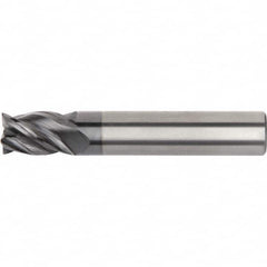 Kennametal - 20mm Diam 4 Flute Solid Carbide 0.35mm Chamfer Width Corner Chamfer End Mill - Apex Tool & Supply