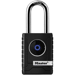 Master Lock - Padlocks Keyed: Blue Tooth Shackle Clearance: 2 (Inch) - Apex Tool & Supply