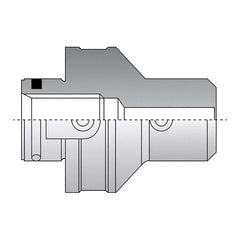 Allied Machine and Engineering - 65mm Diam Radial Clamp Cylindrical Shank Adapter Modular Reamer Body - Apex Tool & Supply