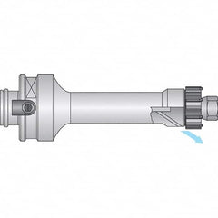 Allied Machine and Engineering - Axial Clamp Modular Shank Modular Reamer Body - Apex Tool & Supply