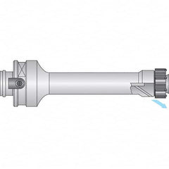 Allied Machine and Engineering - Axial Clamp Modular Shank Modular Reamer Body - Apex Tool & Supply