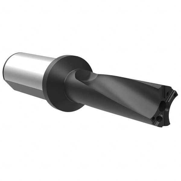 Allied Machine and Engineering - Series APX 38, 3xD, 40mm Diam Flanged Straight Shank, Drill Body - Apex Tool & Supply