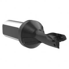 Allied Machine and Engineering - 0.945" Max Drill Depth, 2xD, 12mm Diam, Indexable Insert Drill - Apex Tool & Supply