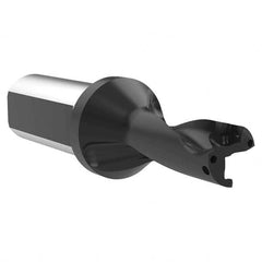 Allied Machine and Engineering - 1.299" Max Drill Depth, 2xD, 16.5mm Diam, Indexable Insert Drill - Apex Tool & Supply