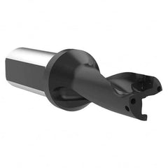Allied Machine and Engineering - 37mm Max Drill Depth, 2xD, 18.5mm Diam, Indexable Insert Drill - Apex Tool & Supply