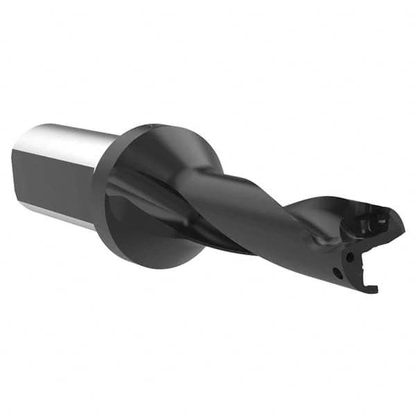 Allied Machine and Engineering - 40.5mm Max Drill Depth, 3xD, 13.5mm Diam, Indexable Insert Drill - Apex Tool & Supply