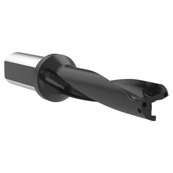Allied Machine and Engineering - 76mm Max Drill Depth, 4xD, 19mm Diam, Indexable Insert Drill - Apex Tool & Supply