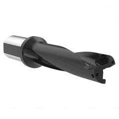 Allied Machine and Engineering - 5.984" Max Drill Depth, 4xD, 38mm Diam, Indexable Insert Drill - Apex Tool & Supply