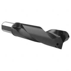 Allied Machine and Engineering - 76.22mm to 89.08mm Diam 273mm Max Depth Helical Flute Spade Drill - Apex Tool & Supply