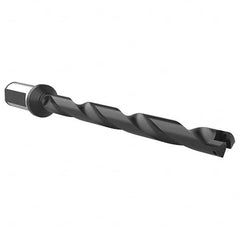 Allied Machine and Engineering - 17.53mm to 24.38mm Diam 219mm Max Depth Helical Flute Spade Drill - Apex Tool & Supply