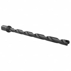 Allied Machine and Engineering - 45/64" to 15/16" Diam 14-3/8" Max Depth Helical Flute Spade Drill - Apex Tool & Supply